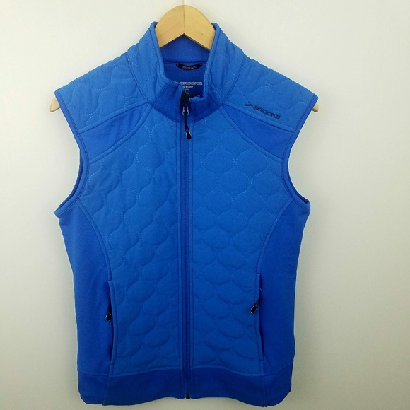 brooks vest blue